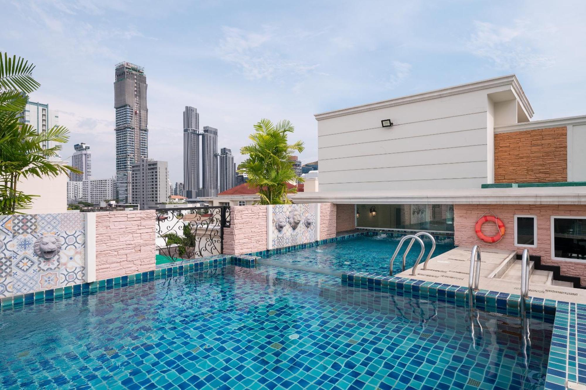 Syama Hana Executive Apartments Thonglor Bangkok Exteriör bild